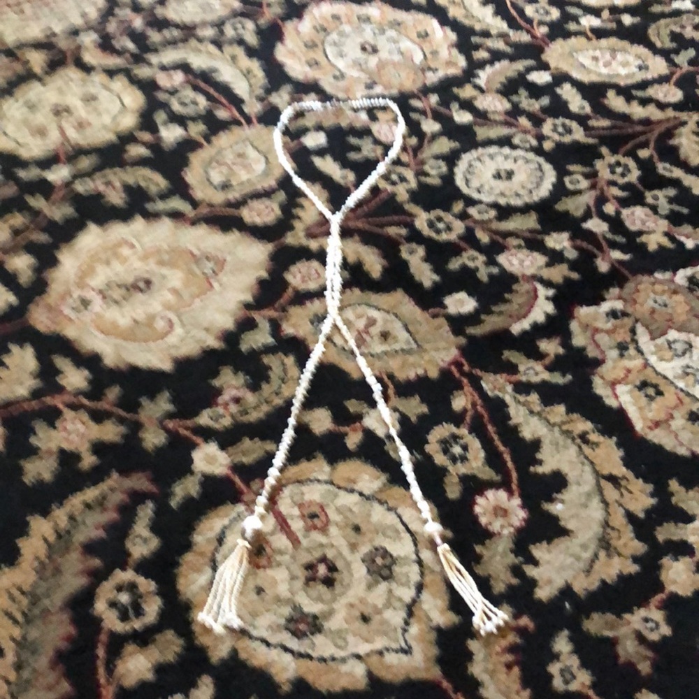 Fresh water pearls Lariat.